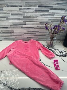 Barbie Hot Pink Corduroy Lounge Set